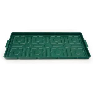 imageVego garden Bottom Watering Trays Plant Growing Trays for Seedlings 10quot x 20quot Seedling Trays 2 Pack10 x 20 2 Pack