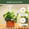 imageVego garden Mini Grow Lights Stand for Indoor Plants FullSpectrum White Light LED Grow Light with Customized Adjustable Height for Microgreens Planter not Include