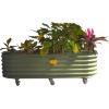 imageVego garden 2 x 6 ft Self Watering Rolling Garden BedOlive GreenOlive Green