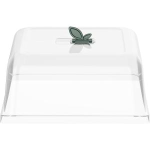 imageVego garden Seedling Dome Cover 10quot x 10quot FoodGrade PET Plastic with Drip Irrigation ampamp Vented Airflow for Seeds Growing Starting 2Pack16 Packs