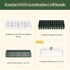 image:imageVego garden Ultimate Seed Starting Bundle 2Packs Giga8 Pack Jumbo8 Pack Standard Seedling Trays with Seedling Tray Lids and 10 x 20 Bottom Watering TraysStandard 1020 Germination Cell Bundle