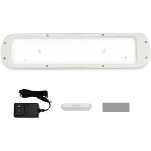 image:imageVego garden Indoor Ultimate Grow Light with Hanging Kit Powerful 60 W FullSpectrum LEDs Plant Rack for Seed Starting Leafy Herbs Fruits amp Microgreens Matte BlackCream White