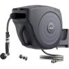 image:imageVego Garden Hose Reel Retractable 12 x 130ft with Turbo Oscillating Sprinkler