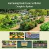 image:imageVego garden 17 Tall 4 x 10 Giant Modular Metal Raised Garden Bed Kit A King Sized Garden Bed for Vegetables Flowers Herbs Olive GreenOlive Green