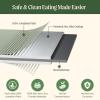 image:imageVego garden 17 Tall 4 x 10 Giant Modular Metal Raised Garden Bed Kit A King Sized Garden Bed for Vegetables Flowers Herbs Olive GreenOlive Green