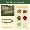 image:imageVego garden 17 Tall 4 x 10 Giant Modular Metal Raised Garden Bed Kit A King Sized Garden Bed for Vegetables Flowers Herbs Olive GreenPearl White